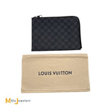Louis Vuitton Medium Pochette Damier Graphite 2015
