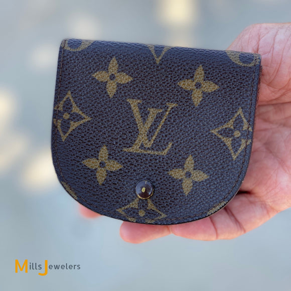 Louis Vuitton Porte Monnaie Gousset Coin Purse Wallet – Mills Jewelers &  Loan