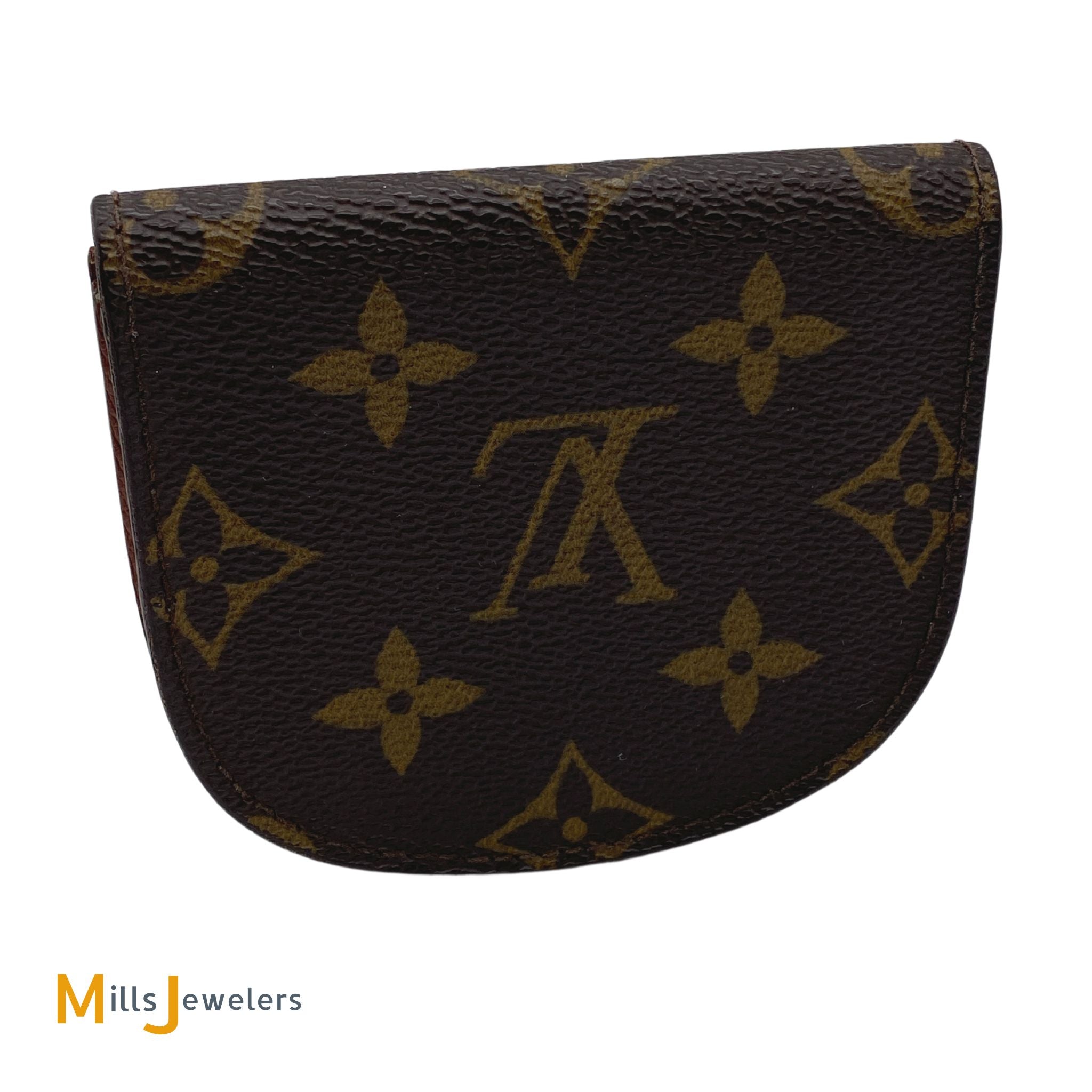 Louis Vuitton Porte Monnaie Gousset Coin Purse Wallet – Mills Jewelers &  Loan