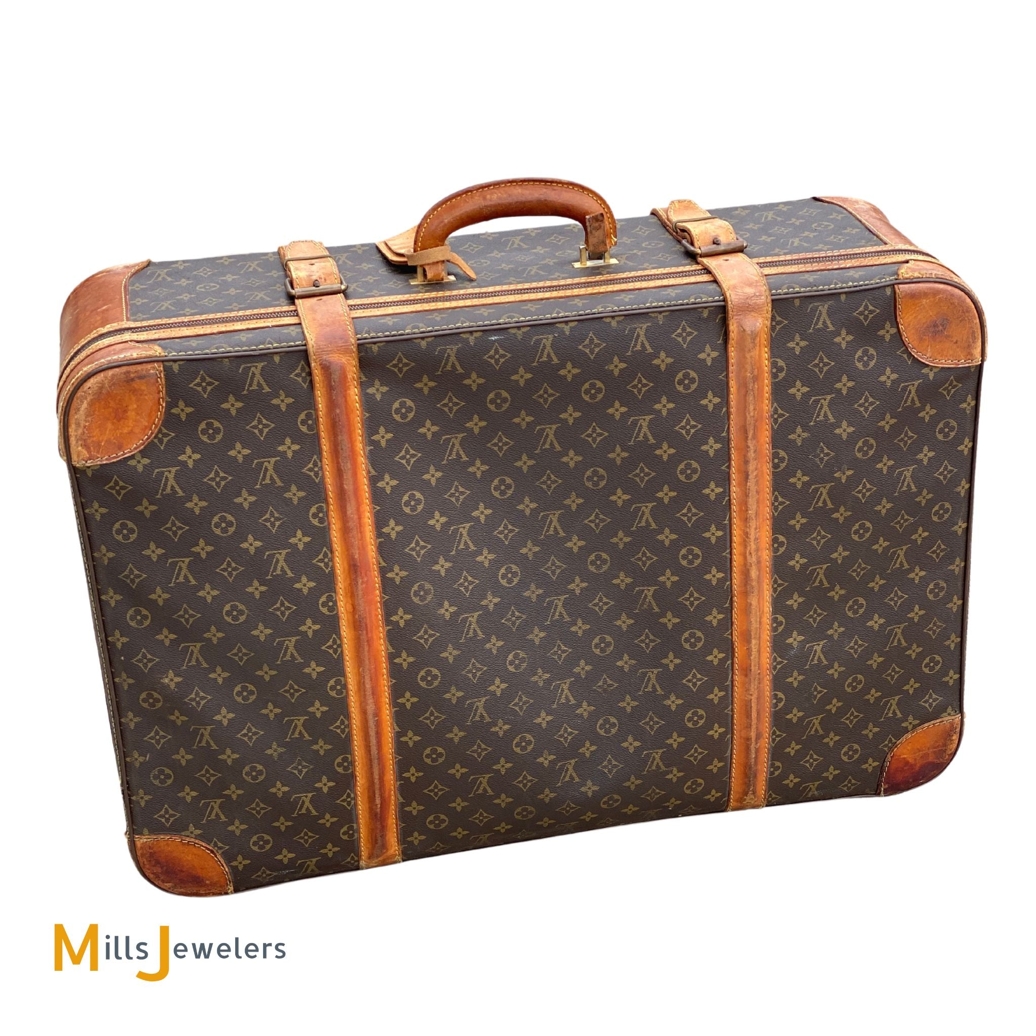 Louis Vuitton, Bags, Louis Vuitton Vintage Stratos Luggage Trunksuitcase  Stack Set Of Three