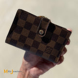 Louis Vuitton Damier Ebene Porte-Monnaie Viennois French Wallet