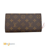 Louis Vuitton Monogram Emilie Rose Ballerine Wallet