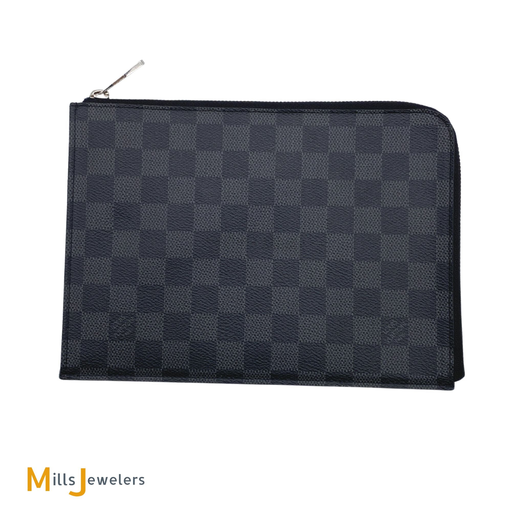 Louis Vuitton Medium Pochette Damier Graphite – Mills Jewelers & Loan