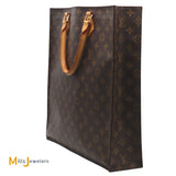 Louis Vuitton Vintage Sac Plat Monogram Canvas Tote Bag