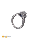 VERA WANG 14K White Gold 1ctw Diamond LOVE Engagement Ring Size 6.5